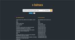 Desktop Screenshot of e-bulmaca.com